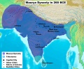Maurya Dynasty in 265 BCE.jpg