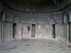 Vihara Lobby , Bedse Caves.jpg