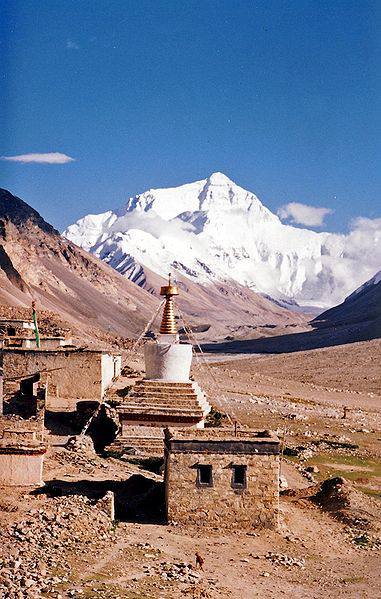 File:381px-Mount Everest from Rombok Gompa, Tibet.jpg