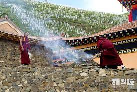 BUDDHIST SMOKE OFFERING CEREMONIES