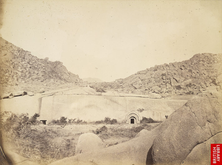 File:Sudama and Lomas Rishi Caves at Barabar, Bihar, 1870.jpg