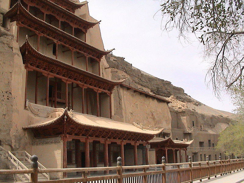 File:Mogao Caves.jpg
