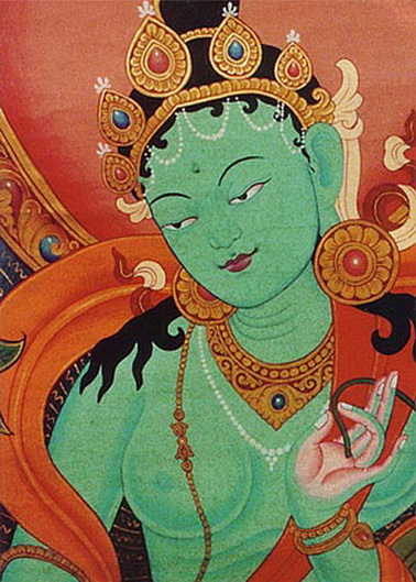 File:Green Tara close.jpg
