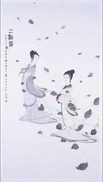 File:The-Two-Goddesses-of-the-Xiang-River.jpg