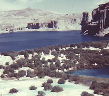 Band-i-Amir Lakes in West Bamian, taken by gh in 1972