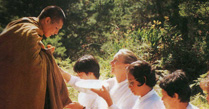 the monks