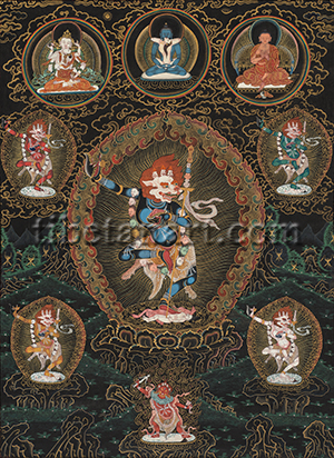 A Sadhana of Senghe Dongma the Lion-Face Dakini