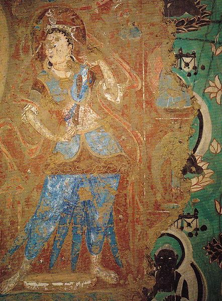File:Dunhuang Mogao mural repainted.jpg