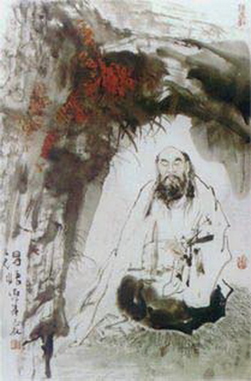 File:Bodhidharmn-in-the-cave.jpg