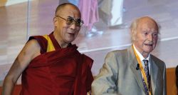 The Dalai Lama and Heinrich Harrer
