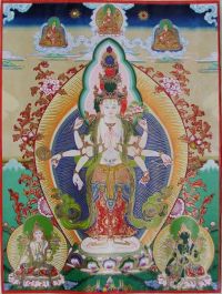 Thangka made at Taola