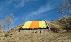 The Giant Thangkas of Tsurphu Monastery