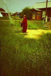 Ivolga monastery in Buryatia, 1981