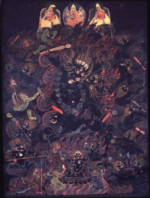 INTERPRETING YAMA DHARMARAJA THANGKA