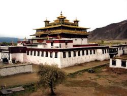 Tradtional holy Tibetan Temple