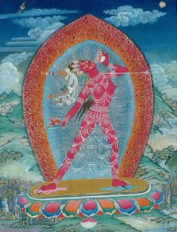 How Lama Tsongkhapa transforms to Vajrayogini