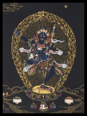 The Wrathful Deity Theme