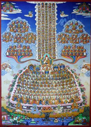 What are some important texts in Tibetan Buddhism?