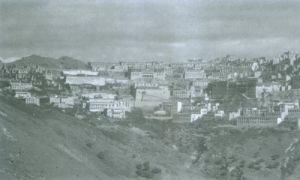 Panoramic view of the Ganden (dgav-ldan) Monastery