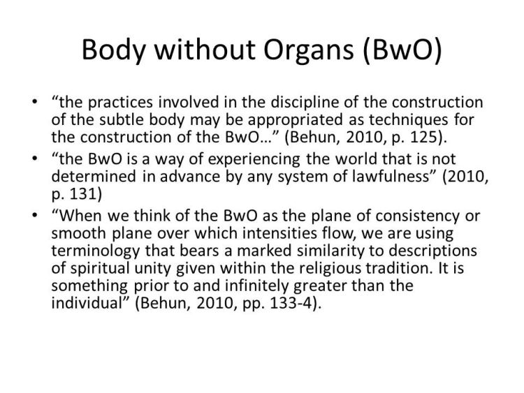 On Conversation between Deleuzians and Buddhists by Professor Ian Cook