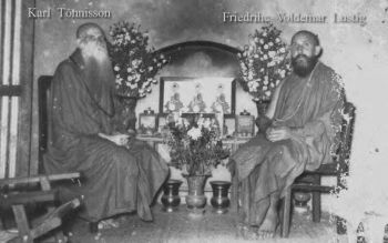 Karl Tönnisson and Friedrihc Voldemar Lustig (names as written on the photo)