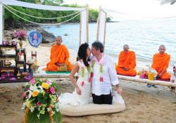 Thai Buddhist Wedding ceremony
