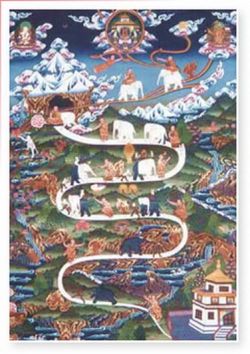 Nine Stages of the Mind Staying -The Elephant Path