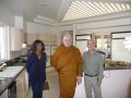 Maha Bodhi Las Vegas founders Woini and David with Ajahn Brahm