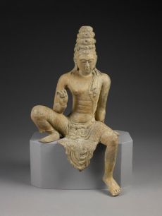 Bronze statue of . , ca. 750 CE