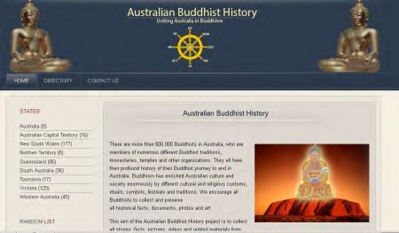 Australian Buddhist History website