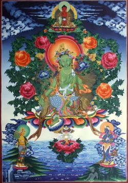 Homa Ritual Honoring Green Tara