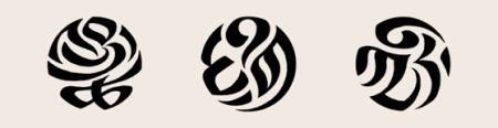 Different Tibetan script styles