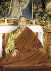 Jamyang Khyentse Chökyi Lodrö at in Lhasa, 1955.
