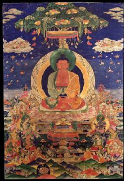 Amitabha in Sukhavati