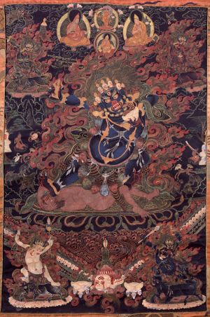 INTERPRETING YAMA DHARMARAJA THANGKA