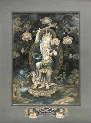 Manjushri, Manjusri, Mañjuśrī, Manju-shri: 14 definitions