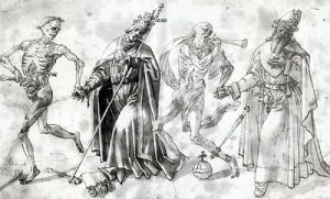 A Medieval Christian dance of death