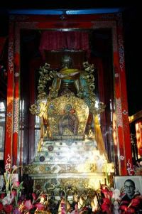 Jamyang Khyentse Chökyi Lodrö's stupa in Gangtok