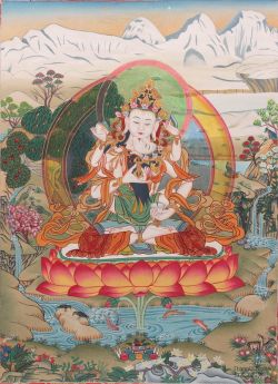 Vajrasattva Practice (of the Four Preliminary Practices)