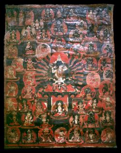 Mandala of Peaceful and Other Deities of the Bardo