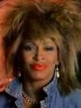 Tina Turner, a Nichiren Buddhist, seen here with denim jacket, collar up