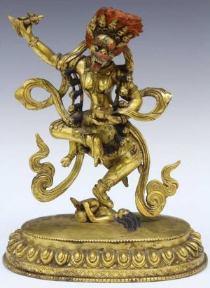 True Buddha Dharma-character Treasury - Simhamukha