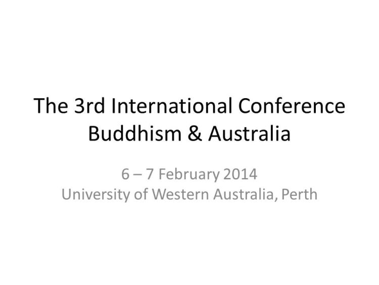 On Conversation between Deleuzians and Buddhists by Professor Ian Cook
