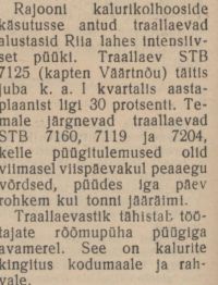 Kommunismiehitaja, 1 May 1956, page 2: "Riia lahe avarustel"