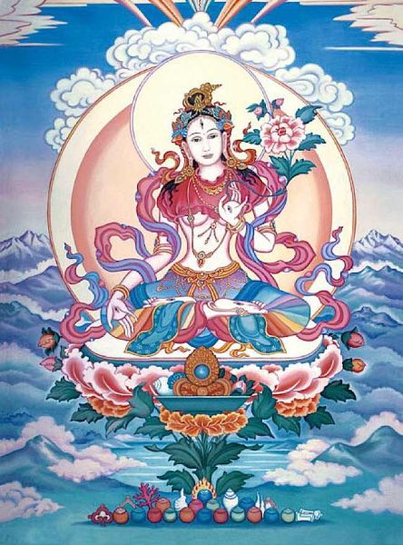 File:Buddha-Weekly-White-tara-in-snowy-mountains-Buddhism.jpg