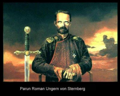 Baron Roman Nicolaus Maximilian von Ungern-Sternberg (slide 10)