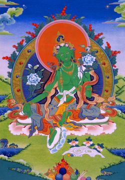 Homa Ritual Honoring Green Tara