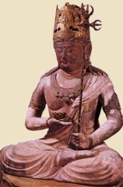 Godai Kokūzō Bodhisattva, Jingo-ji Temple 神護寺 (Kyoto) Early Heian Period, 794-969 CE