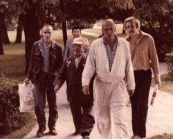 Buryat lamas visiting Taola, Tallinn, 1980s