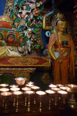A deity in the main Sanctum